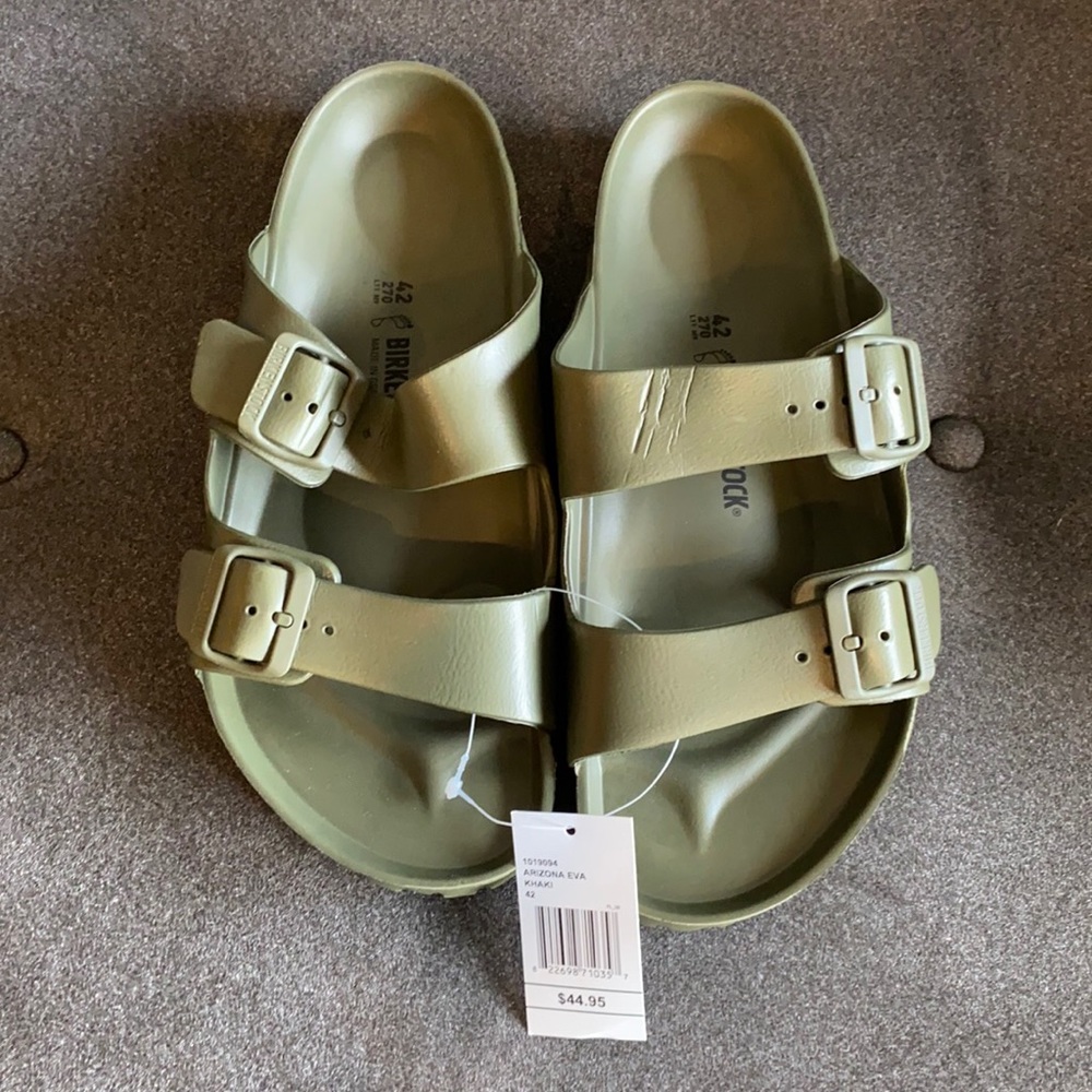 Birkenstock Arizona Eva Sandals Khaki Army Green
